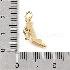 Ottone micro spianare pendenti zirconi&nbsp;KK-D431-075B-04
