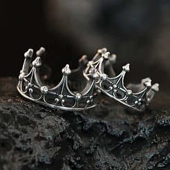 Корона латунная манжета открытые кольца&nbsp;FS-WG83D0F-01