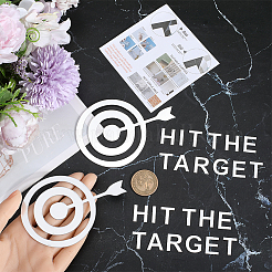 Акриловые настенные наклейки&nbsp;AJEW-WH20023-05