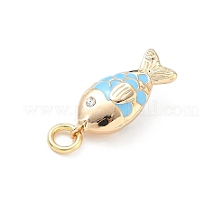 Подвески из нержавеющей стали 304 с эмалью&nbsp;STAS-A131-06G