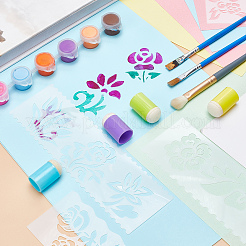 30шт. 6-х цветный инструмент для рисования губкой DIY-CP0007-53