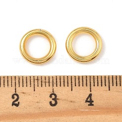 Латунные соединительные колечки&nbsp;KK-K364-21B-G