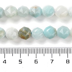 Натуральный цветок амазонитовые бусины пряди G-NH0021-A01-01