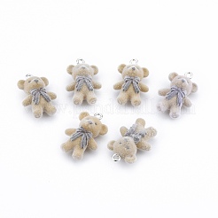 Подвески из непрозрачной смолы X-RESI-G047-20