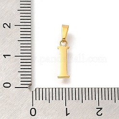 Colgantes de circonita cúbica micropavé de acero inoxidable 304 con revestimiento iónico (IP)&nbsp;STAS-H228-02G-01