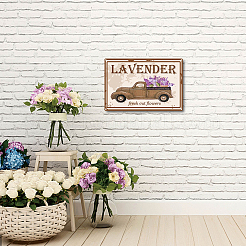 Старинный металлический оловянный знак AJEW-WH0157-082