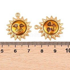 Подвески из нержавеющей стали 304 с эмалью&nbsp;STAS-Z187-05G