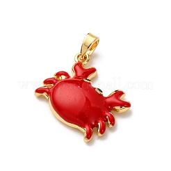 Латунь эмаль подвески&nbsp;LS-KK-K305-04G