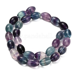 Природного флюорита бисер нитей G-L634-H01-14x10mm