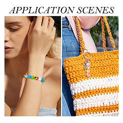 54шт 9 стиля круглые пищевые экологически чистые силиконовые бусины SIL-TA0002-63