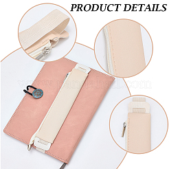 5шт 5-цветный пенал из искусственной кожи&nbsp;OFST-CL0001-06