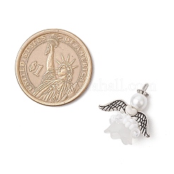 Подвески-ангелы из стеклянных бисеров&nbsp;PALLOY-MZ00714-01