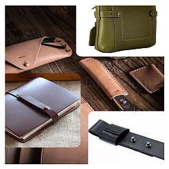 30 комплект латунных заклепок с железной ручкой FIND-FH0008-64AB