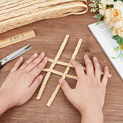 Лента из пшеничной соломки 48 м.&nbsp;OCOR-WH0078-258B