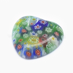 Handgefertigte Millefiori Glas Cabochons&nbsp;X-LAMP-O016-21