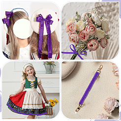 20 ярд полиэстеровой кружевной ленты с оборками&nbsp;DIY-ME0001-71A