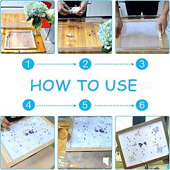 Изготовление деревянной бумаги&nbsp;DIY-WH0171-49C