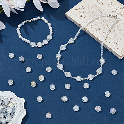 Гальванизированная стеклянная бусина&nbsp;GLAA-PH0003-64B