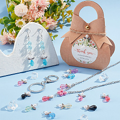 4 комплект акриловых подвесок угловой формы FIND-PH0009-11