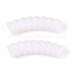 Непрозрачные акриловые бусины&nbsp;X-OACR-A016-03K