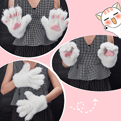 Перчатки из полиэфирного волокна AJEW-WH0816-231B