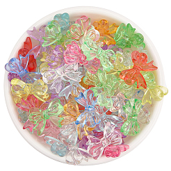 150 шт. Прозрачные акриловые бусины TACR-PA0001-10