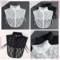 Кружевной воротник из полиэстера&nbsp;DIY-WH0430-634A