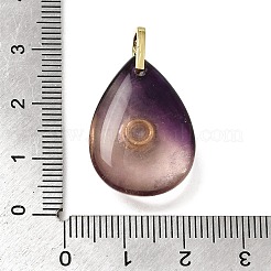 Natürlichen Fluorit Anhänger&nbsp;GG-CBA7610-07G-08