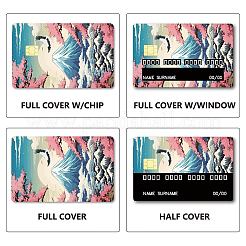 ПВХ пластиковые водонепроницаемые наклейки для карт DIY-WH0432-158