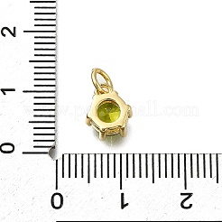 Кулон из циркония KK-V002-23G-03