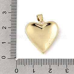 Messinganhänger zum Valentinstag&nbsp;KK-E799-04G