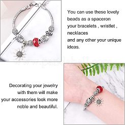 Европейские бусины из нержавеющей стали 316 STAS-UN0005-58