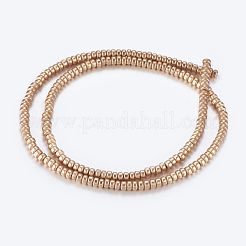 Немагнитные синтетический гематит бисер пряди G-P338-26B-2x3mm-MKCG