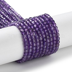 Природный аметист нитей бисера&nbsp;X-G-J400-A03-01