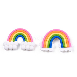 Cabochons en pâte polymère manuels&nbsp;X-PORC-S1007-41C