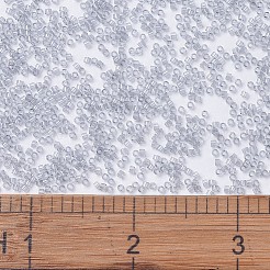MIYUKIデリカビーズ  シリンダー  日本製シードビーズ  11/0  （db1406)トランスペアレントペールグレー  1.3x1.6mm  穴：0.8mm  約10000個/袋  50 G /袋&nbsp;SEED-X0054-DB1406