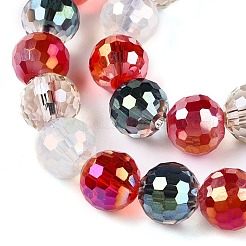 Гальванические стеклянные бусины&nbsp;X-GLAA-Z006-01J