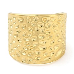 Кольцо-манжета из нержавеющей стали 304 с канавками для женщин RJEW-I098-25G