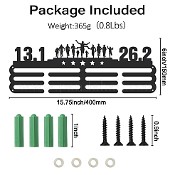 Модная железная вешалка для медалей ODIS-WH0021-241