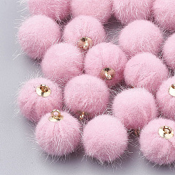 Подвески из искусственного норкового меха&nbsp;LS-X-WOVE-S115-01E