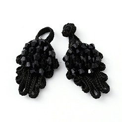 Ручные китайские лягушки узлы наборы кнопок AJEW-WH0258-262