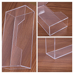 Прозрачный акриловый держатель для салфеток ODIS-WH0099-82B