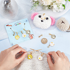 Подвесные маркеры из сплава HJEW-AB00597