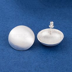 Pendientes semicirculares de latón con forma de banco de tracción para mujer&nbsp;EJEW-G391-16S