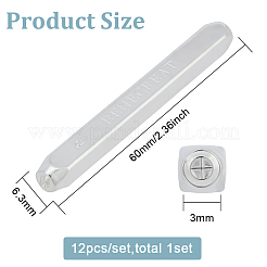 Стальные штампы 40cr DIY-BC0009-43B