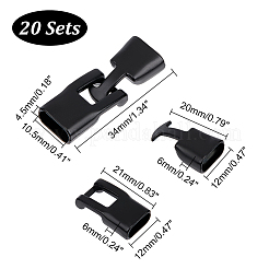 20 комплект застежек-защелок из сплава FIND-AR0003-21