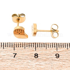 Серьги-гвоздики из нержавеющей стали 304 EJEW-P126-22