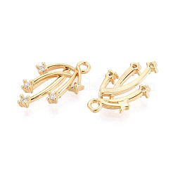 Латунные микро проложить кубического циркония подвески&nbsp;KK-N263-108G