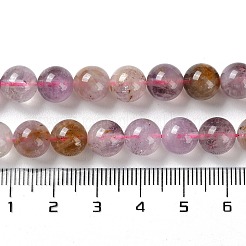 Натуральный фиолетовый рутилированный кварц&nbsp;G-M427-A01-02