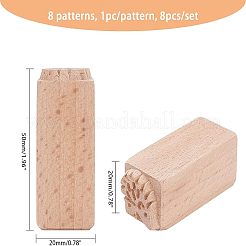 Timbres en bois&nbsp;DIY-OC0003-85